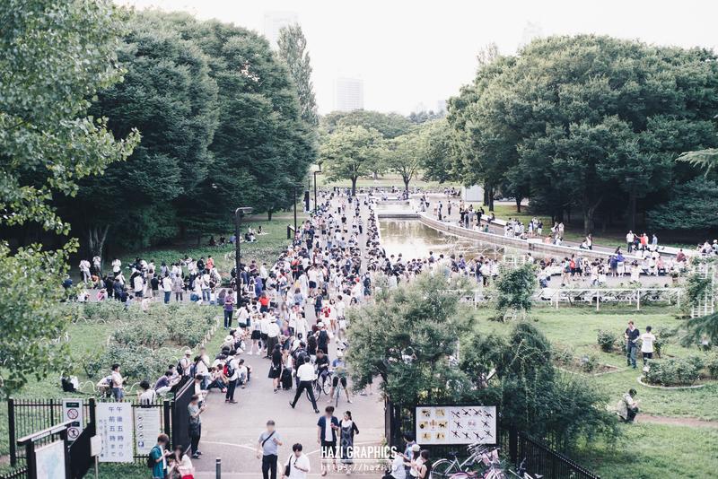 代々木公園 18:45