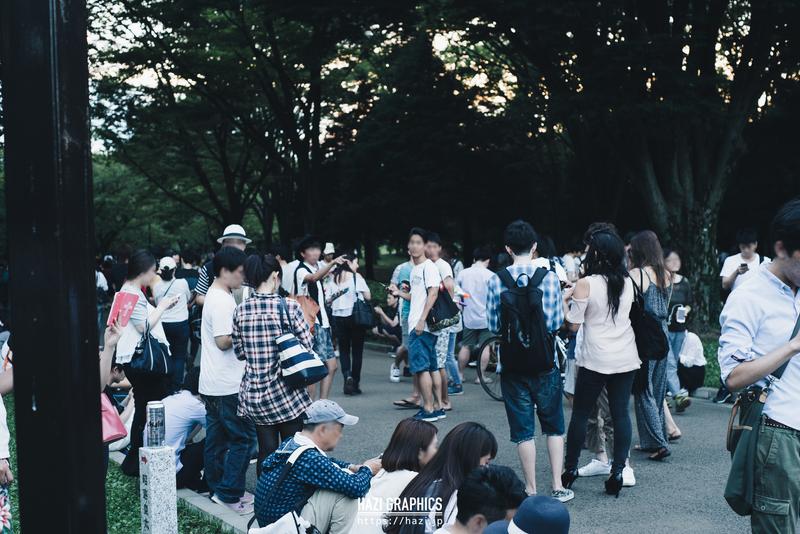 代々木公園 18:49